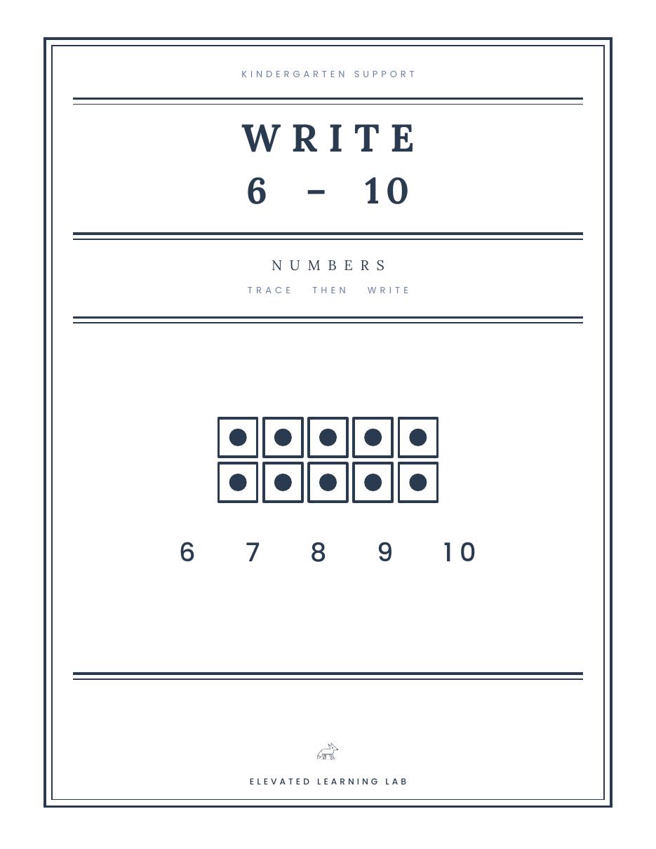 Cover of Write 6–10